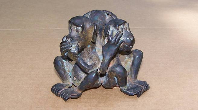 Three wise monkeys, collection Bill Service USA